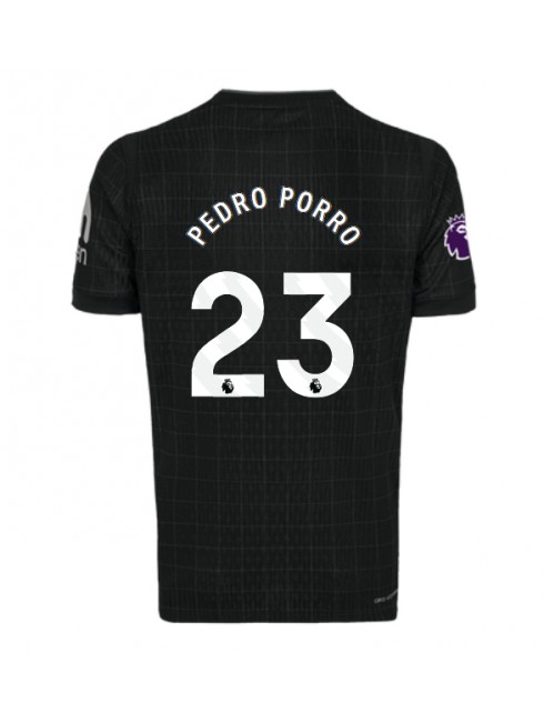 Billige Tottenham Hotspur Pedro Porro #23 Bortedrakt 2025-26 Kortermet Billige Tottenham Hotspur Pedro Porro #23 Bortedrakt 2025-26 Kortermet